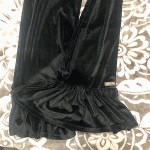 Holiday Big Ruffle Mommy Pants